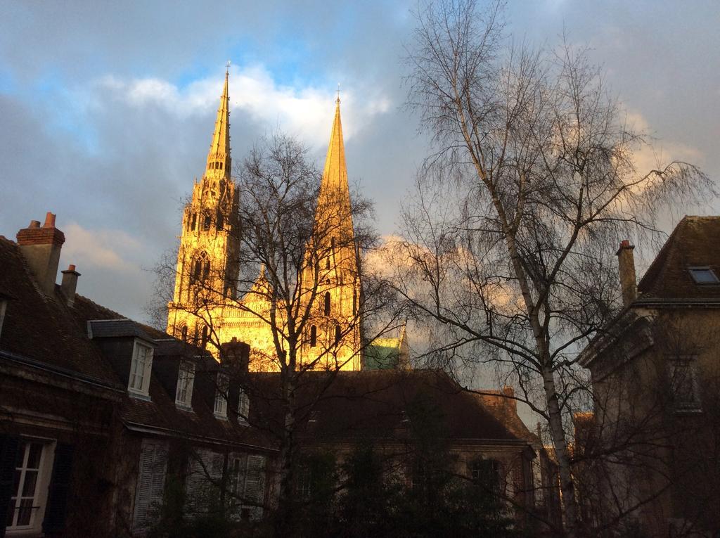 Le Jardin Cathedrale Bed & Breakfast Chartres Exterior photo